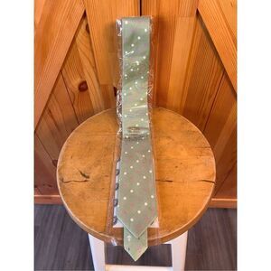 Imani Uomo Hand-made Microfiber Polkadot ￼ Men's Tie nwt (3769)